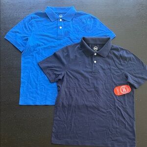 NEW! Boys 14-16 Polo Shirt Set - Blue and Navy